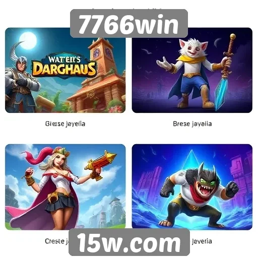 Comparativo de jogos disponíveis no 7766win
