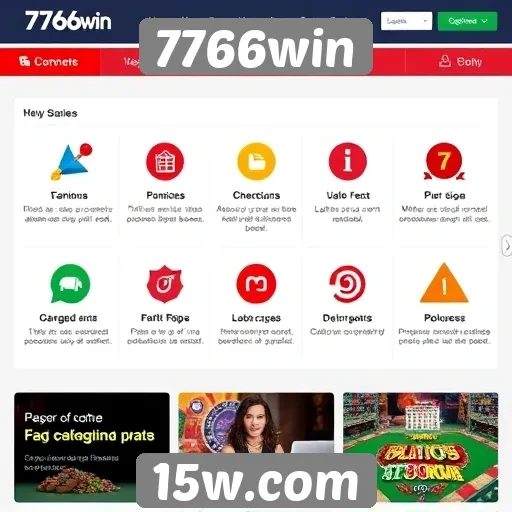 Características principais do site 7766win