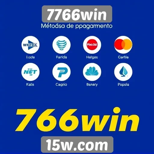 Métodos de pagamento disponíveis no site 7766win